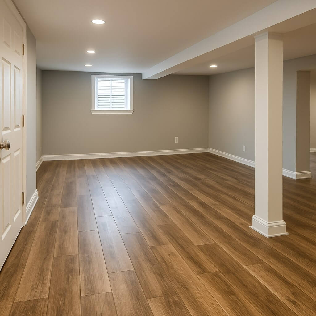 waterproof basement floor
