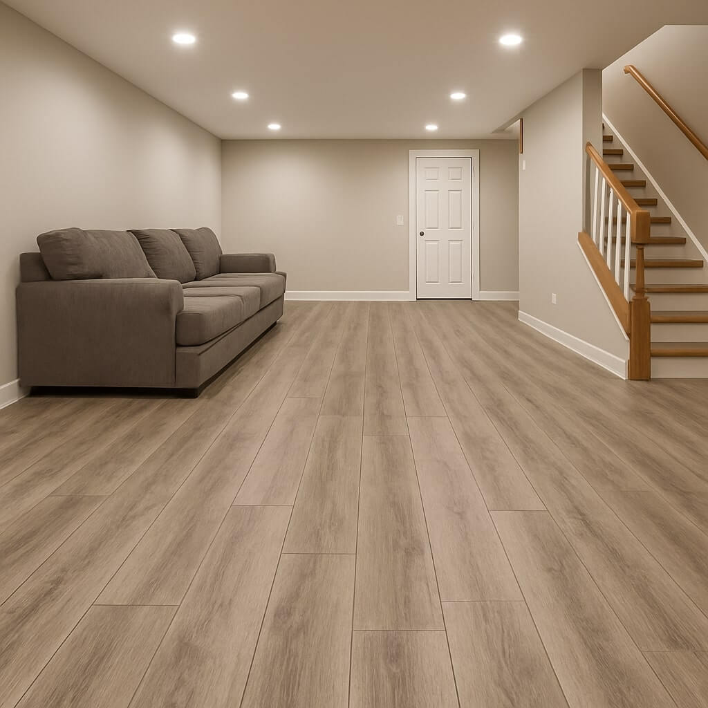 waterproof flooring for basement