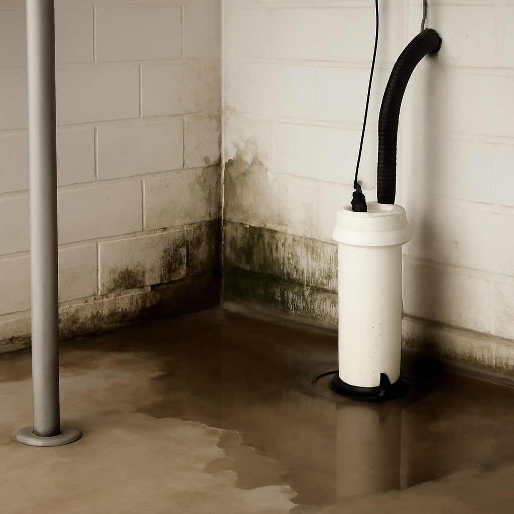 waterproofing a finished basement