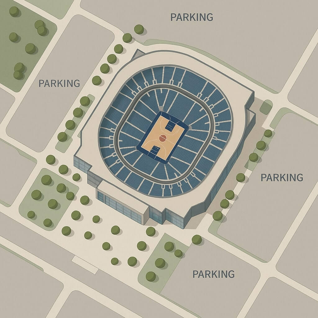 Key Features of the Vivint Smart Home Arena Map