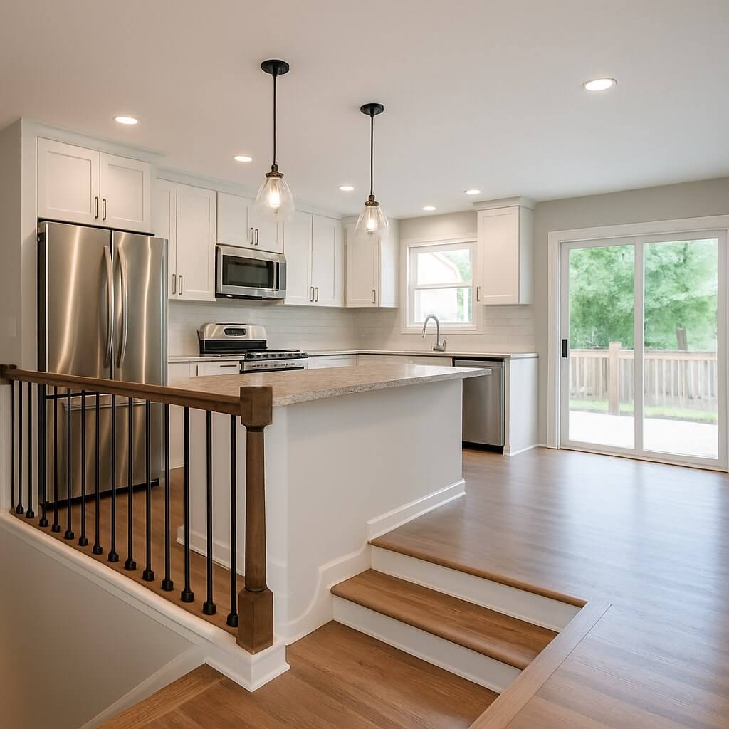 5 Key Steps to Achieve Open Concept Split Level Kitchen Remodel